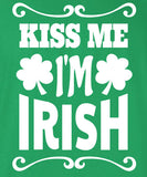 Kiss Me I'm pub crawl bar scotland saint st. Patrick's Paddy's ireland irish scottish T-Shirt Tee Shirt Mens Ladies Womens mad labs ML-283